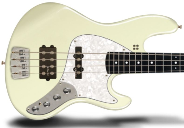 Sandberg California II TT4 & TM4 Pickguard, Whitepearl